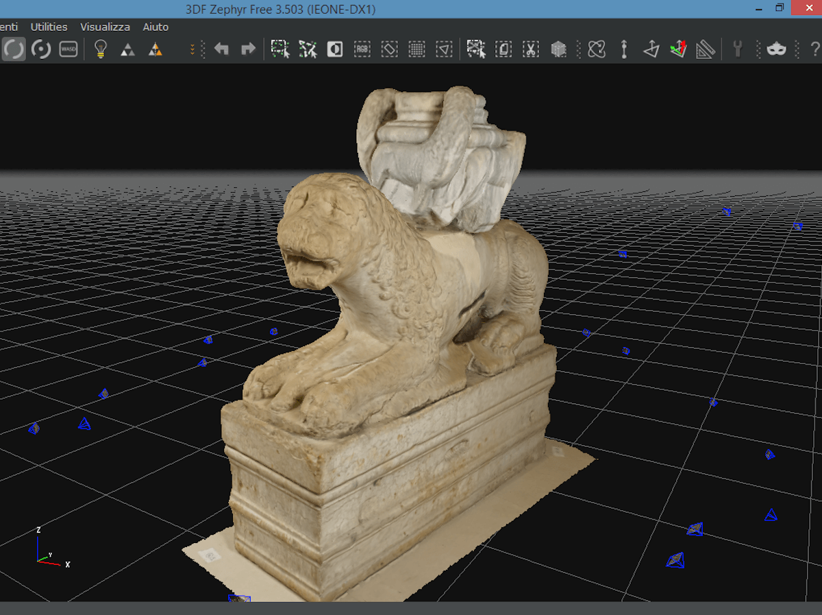 Da Fotografie A Modello 3d Con Zephyr Free 3d Archeolab